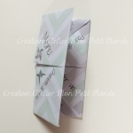 Menu mariage origami